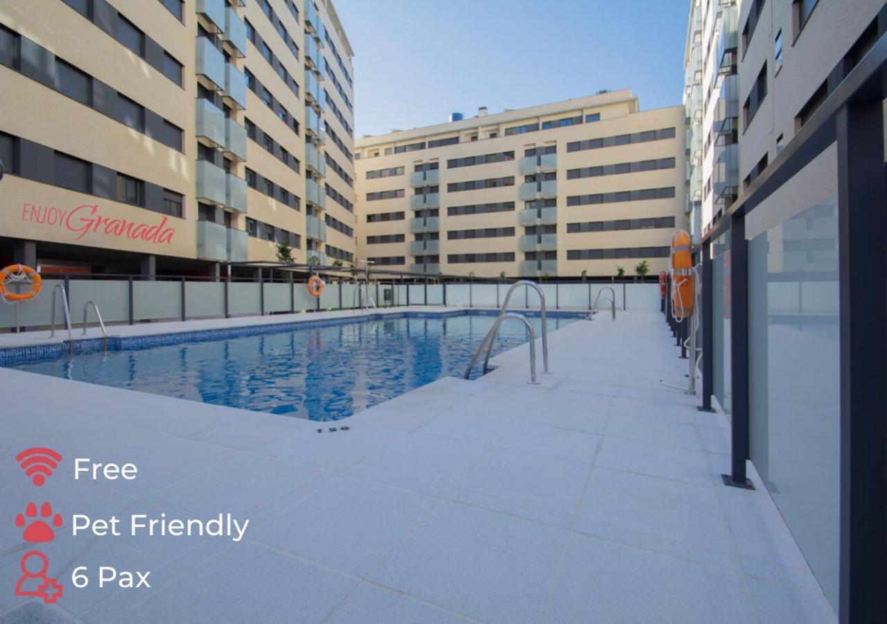 Appartement Enjoygranada Arabial 5A - Pool & Free Parking Extérieur photo